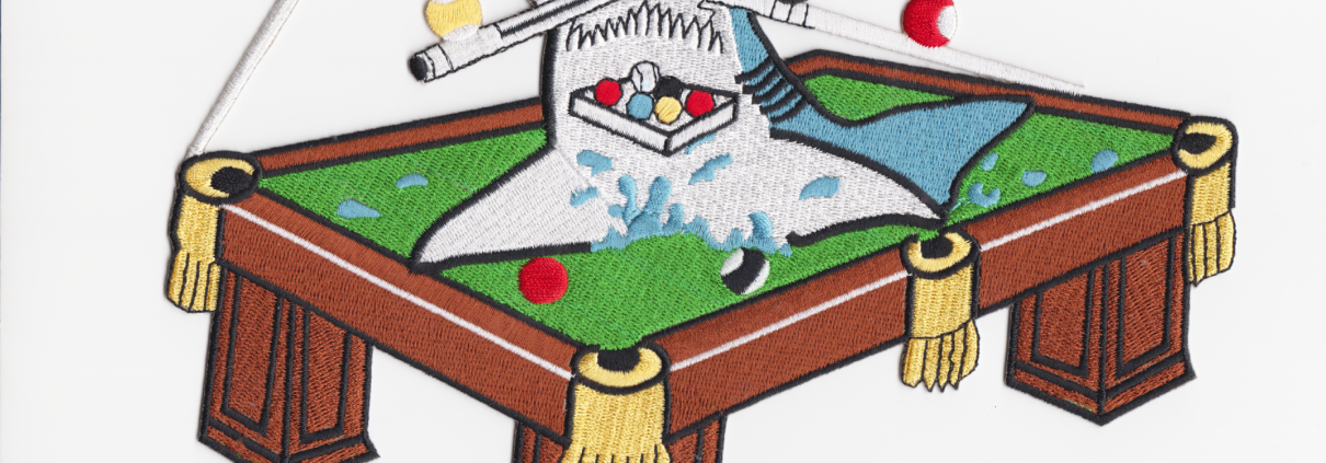 billiard club patch