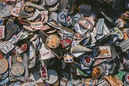 sewn patches
