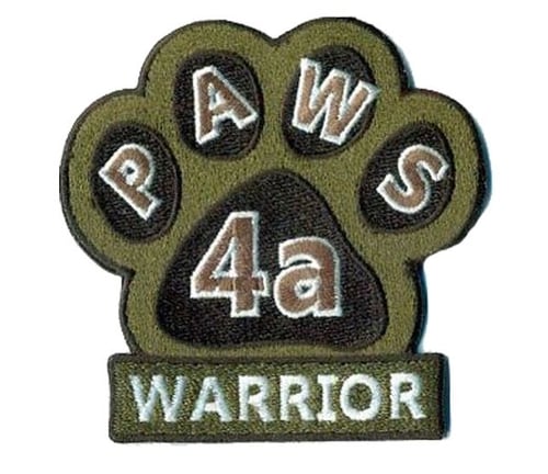 Charity embroidered patch