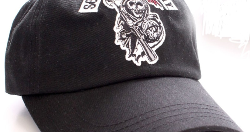 Sons of Anarchy patch on a hat